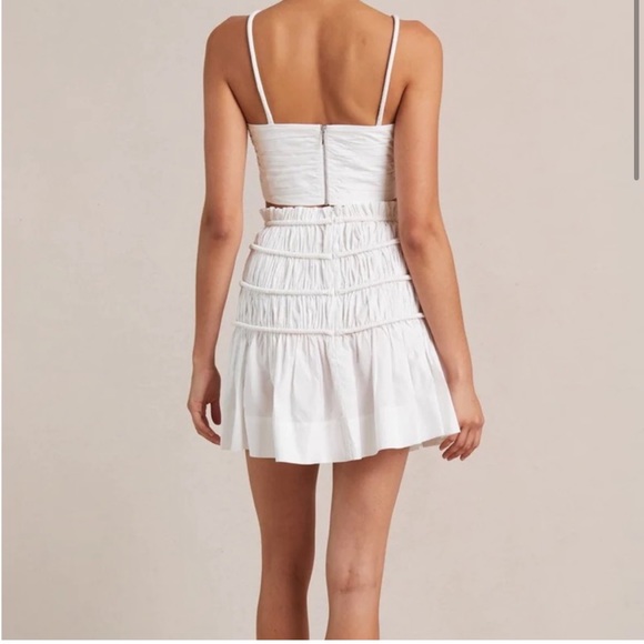 Bec + Bridge White Skirt Size 4 - Picture 2 of 3